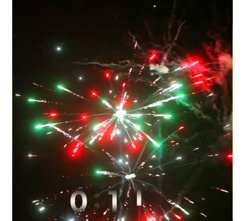 Фейерверк 25 залпов «Новый КОТ» Joker Fireworks JF C20-25/03