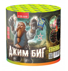Фейерверк 15 залпов «Джим Биг» Joker Fireworks