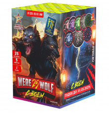 Фейерверк 25 залпов «Вервольф 25» Joker Fireworks JF C25-25/01WW