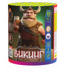 Фейерверк 13 залпов «Викинг» Joker fireworks JF C30-13/02