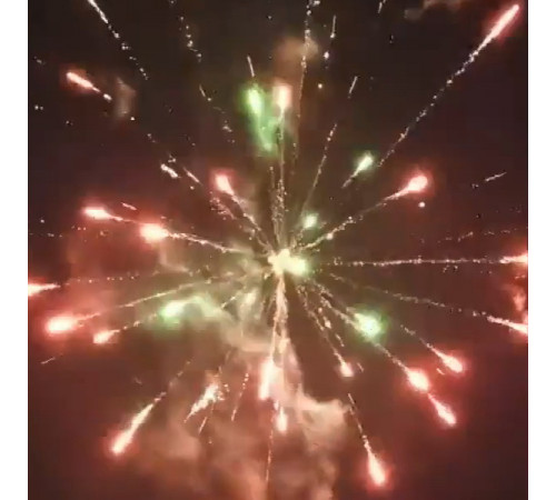 Фейерверк с фонтаном 6 залпов «Бестия» Joker Fireworks JF TB32