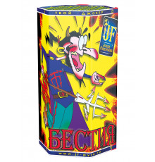 Фейерверк с фонтаном 6 залпов «Бестия» Joker Fireworks
