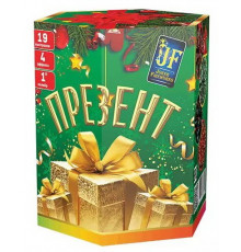 Фейерверк 19 залпов «Презент» Joker Fireworks JF С25-19/01