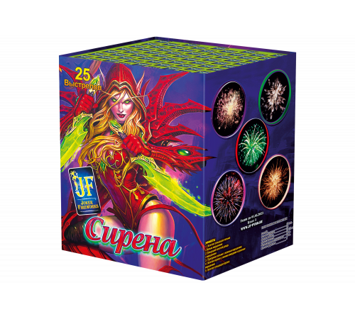 Фейерверк 25 залпов «X 1000» Joker Fireworks JF С30-25/07n