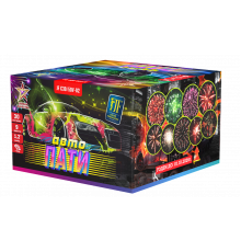 Веерный фейерверк 30 залпов «Автопати» Joker fireworks JF С30-50V/02