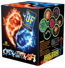 Фейерверк 25 залпов «Стихия» Joker Fireworks JFC25-25/01