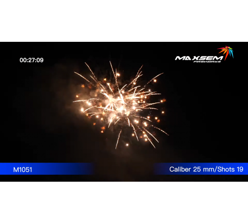 Фейерверк 19 залпов «Big Color» Maxsem M1051