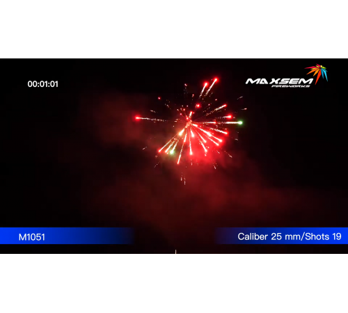 Фейерверк 19 залпов «Big Color» Maxsem M1051