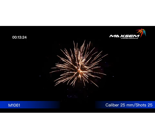 Фейерверк 25 залпов «Rocket Launch» Maxsem M1061