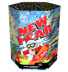 Фейерверк 19 залпов «New Year» Maxsem M1252