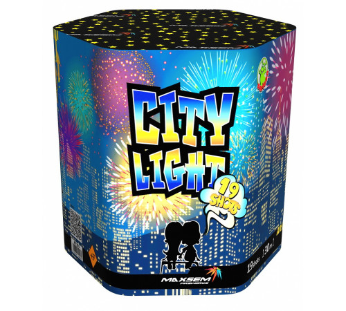 Фейерверк с фонтаном 19 залпов «City Light» Maxsem M1255