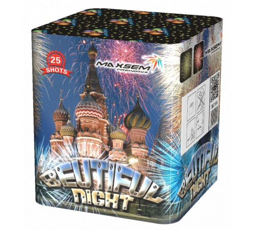 Фейерверк 25 залпов «Beutiful Night» Maxsem M1261