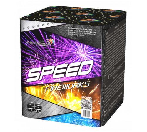 Фейерверк 25 залпов «Speed Fireworks» Maxsem MC099