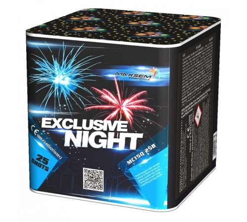 Мощный фейерверк 25 залпов «Exclusive Night» Maxsem МС150-25В