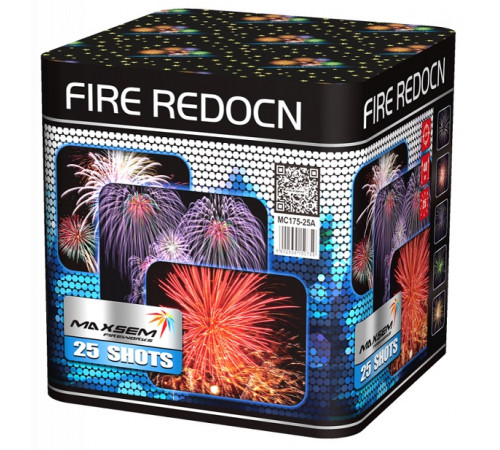 Мощный фейерверк 25 залпов «Fire Redocn» Maxsem MC175-25A
