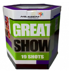 Мощный фейерверк 19 залпов «Great Show» Maxsem MC200-19