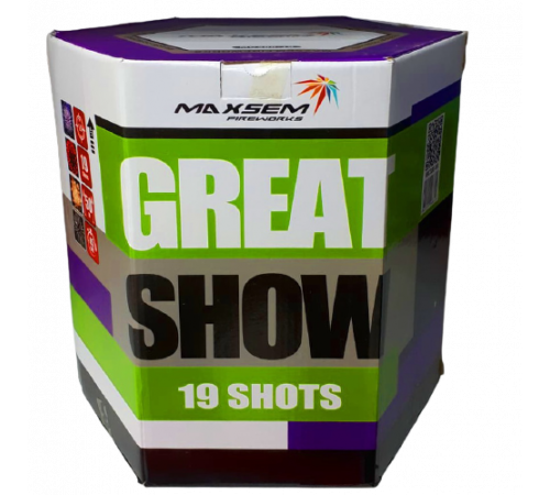 Мощный фейерверк 19 залпов «Great Show» Maxsem MC200-19
