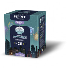 Фейерверк 25 залпов «Музыка Моря» Piroff БСП0102512