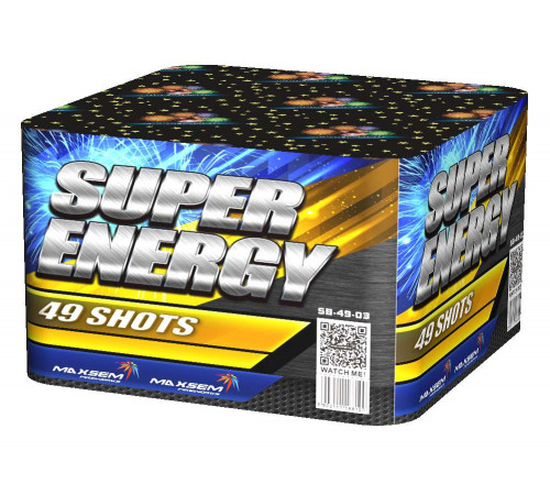 Фейерверк 49 залпов «Super Energy» Maxsem SB-49-03