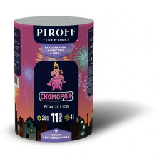 Фейерверк с фонтаном 11 залпов «Скоморох» Piroff БСФ0201108