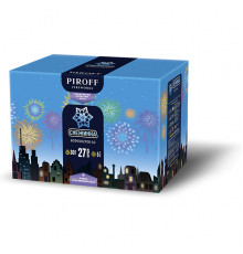 Фейерверк с фонтаном 27 залпов «Снежинка» Piroff БСФ0802708-10