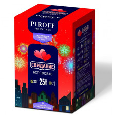 Фейерверк 16 залпов «Свидание» Piroff БСП0202510