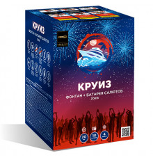 Фейерверк с фонтаном 10 залпов «Круиз» Zeergo Z0818