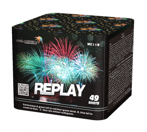 Фейерверк 49 залпов «Replay» Maxsem MC113