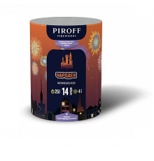 Фейерверк с фонтаном 14 залпов «Чародеи» Piroff БСФ0101410