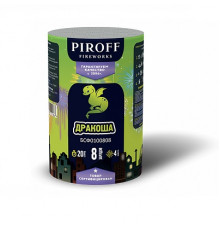 Фейерверк с фонтаном 8 залпов «Дракоша» Piroff БСФ0100808