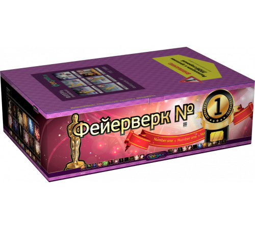 Веерный фейерверк 216 залпов «Фейерверк №1» Феерия FEE7285