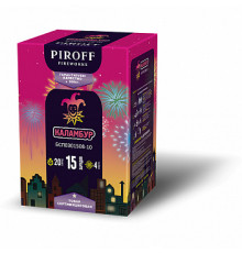 Фейерверк 15 залпов «Каламбур» Piroff БСП0301508-10