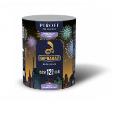 Фейерверк с фонтаном 12 залпов «Карнавал» Piroff БСФ0701208