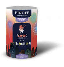 Фейерверк фонтан 60 секунд «Амур» Piroff Ф208