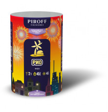 Фейерверк фонтан 45 секунд «Рио» Piroff Ф404