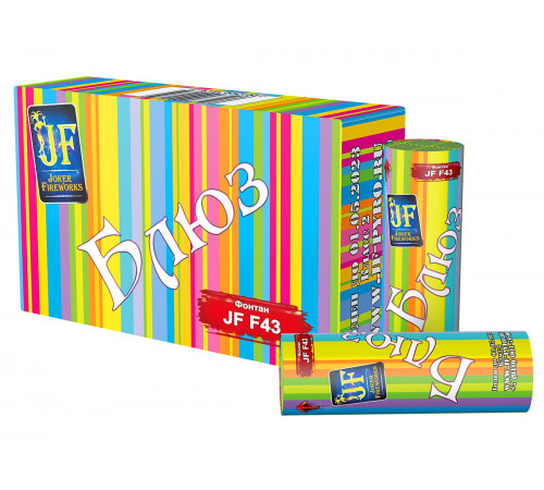 Фейерверк фонтан «Блюз» Joker Fireworks JF F43