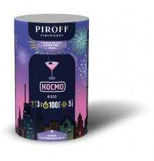 Фейерверк фонтан 100 секунд «Космо» Piroff Ф203