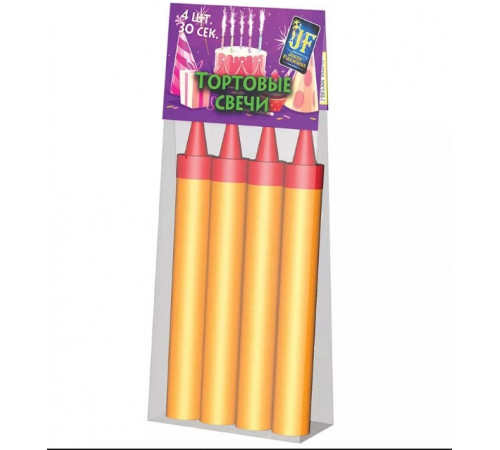 Фонтаны в торт 30 секунд Joker Fireworks TS12-30