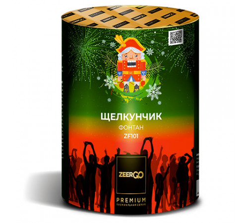 Фейерверк фонтан 65 секунд «Щелкунчик» Zeergo ZF101