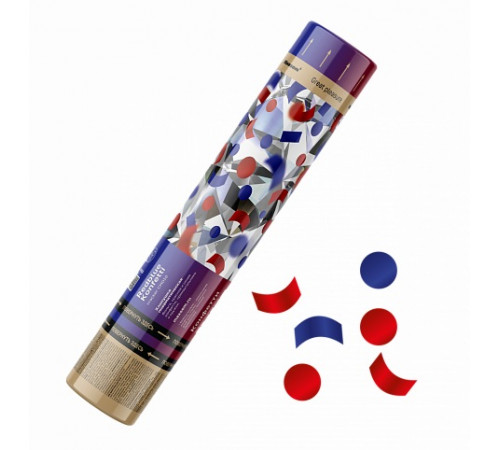 Хлопушка с конфетти 30 сантиметров «Redblue Konfetti» Maxsem CM010