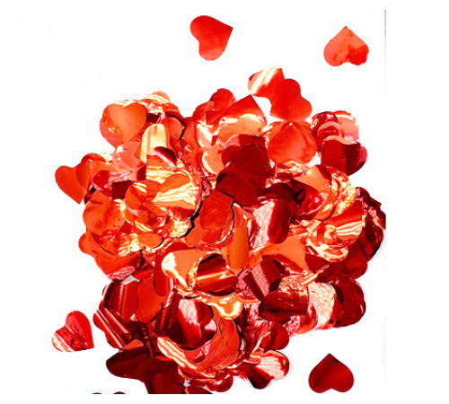 Хлопушка с сердечками 30 сантиметров «Hearts» Maxsem CM031