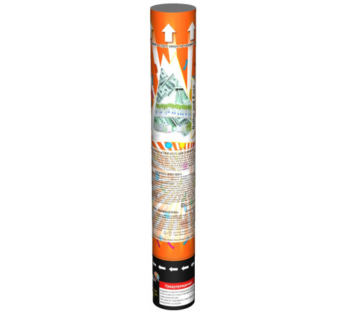 Хлопушка с деньгами 30 сантиметров «Dollars» Maxsem CM035