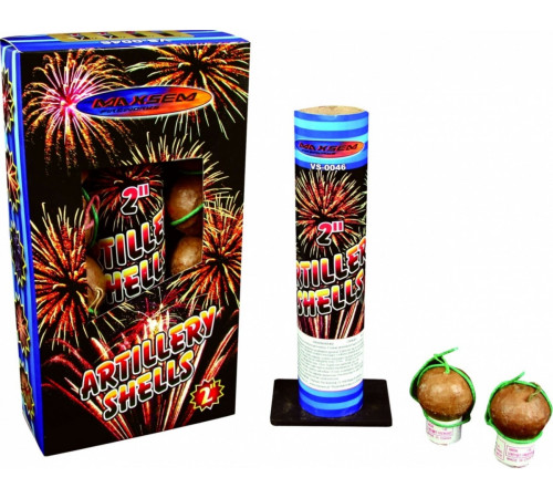 Фестивальные шары 2 дюйма «Artillery Shells» Maxsem VS-0046