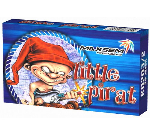 Петарды с двойным хлопком 50 штук «Little pirat 2» Maxsem K0203/2