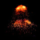 Летающий фейерверк 12 штук «Карлсон» Галактика А3020