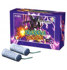 Петарды 10 штук «Srebrna piratka» Maxsem P1001