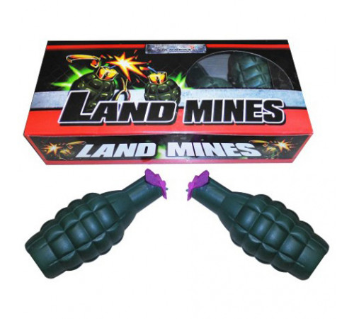 Петарды гранаты с чекой 5 штук «Land Mines» Maxsem P1006