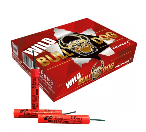 Петарды 20 штук «Wild Bulldog» Triplex TXP845