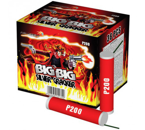 Петарды 36 штук «Big Silver Cracker» Maxsem P200